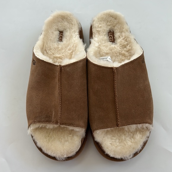 Ugg women’s greenport shearling lined slide sandal 11 - Picture 4 of 8